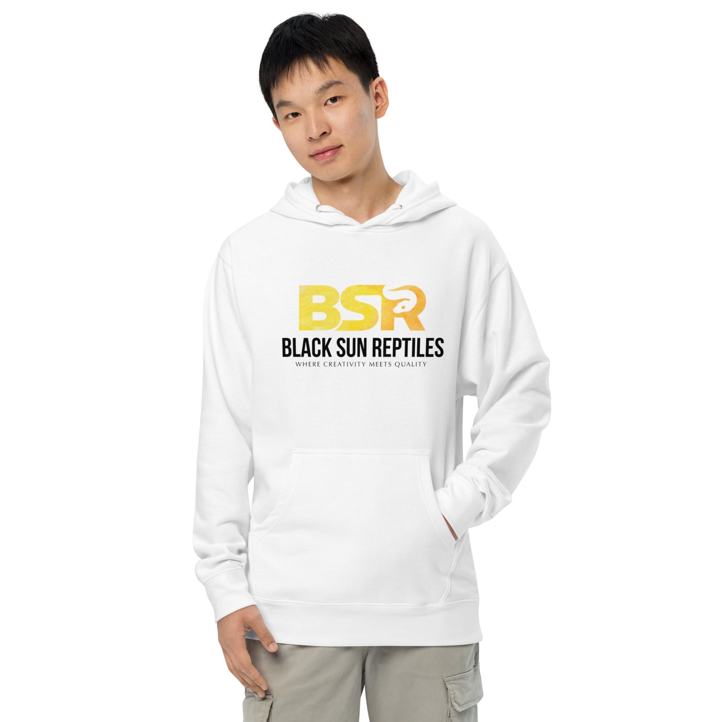 BSR "The Label" Unisex midweight hoodie